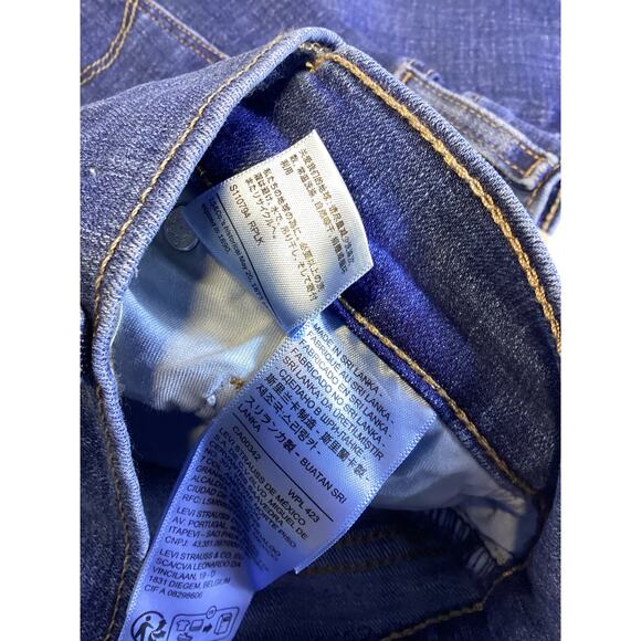 Levi's 315 Shaping Bootcut Jeans Womens 30 Midrise Denim Pants Relaxed Stretch - Picture 7 of 7